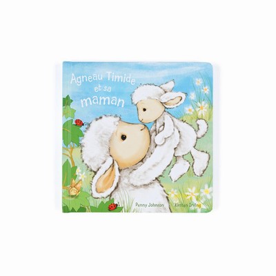 Jellycat Agneau Timide Et Sa Maman Livre Libros | MWXY-15049